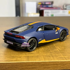 Miniatura Carrinho de Ferro Lamborghini Huracan Esportivo