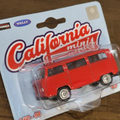 Miniatura Carro Carrinho Volkswagen Kombi 1/64 Welly Coleção na internet