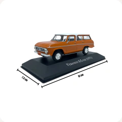 Miniatura Veraneio S/Luxe 1971 Chevrolet brasileiro 1/43