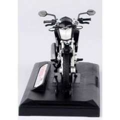 Miniatura Moto Cg 160 Titan Honda Nacional 1/18 Preta - loja online