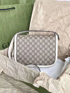 bolsa gucci calfskin 1955 monogram branca na internet