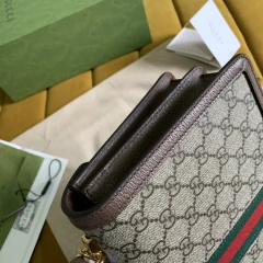 Imagem do Gucci Ophidia Web GG Marrom