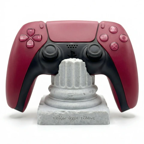 Suporte Decorativo para Controle PS5 DualSense Estilo Coluna Grega