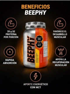 Proteína Beephy 2 lb Healthy Sports | Proteína Aislada e Hidrolizada de Res | 28 g por Porción en internet