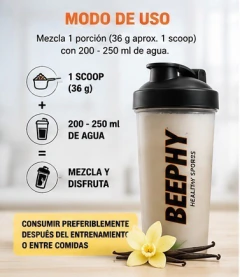 Proteína Beephy 2 lb Healthy Sports | Proteína Aislada e Hidrolizada de Res | 28 g por Porción - tienda en línea