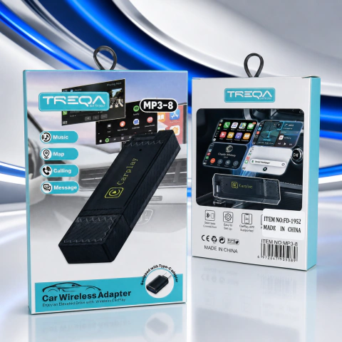 Adaptador Inalambrico Car Play/android Auto 2en1 Bluetooth