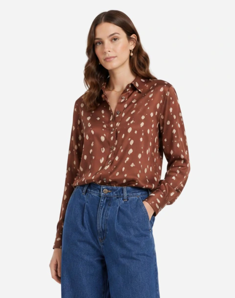 Camisa Manga Longa - Estampado