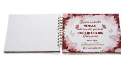 Imagen de Libro de Firmas 15 Personalizado Quinceañera