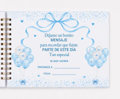 Libro de Firmas Baby Shower Personalizado - tienda en línea