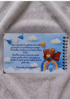 Diario Álbum del Bebé Mi Primer Añito Personalizamos Nombre y Color 0-24 meses en internet