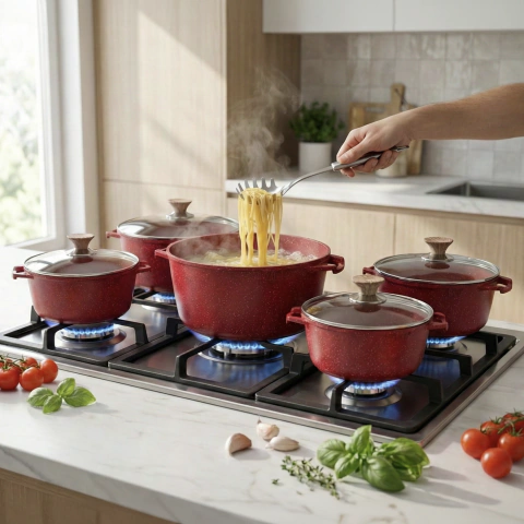BATERÍA DE COCINA 12 PIEZAS