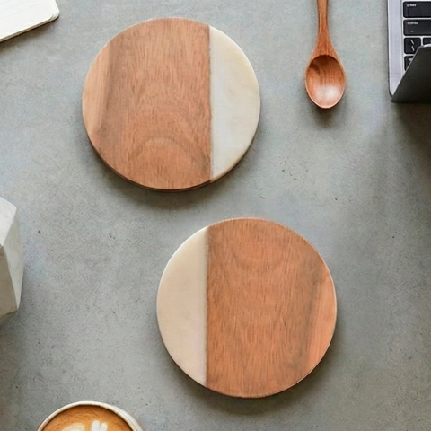 POSAVASOS PARA TAZAS CIRCULO 2 PIEZAS