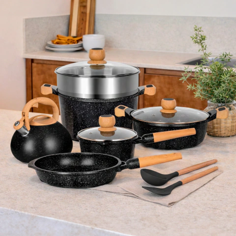 BATERÍA DE COCINA 11 PIEZAS