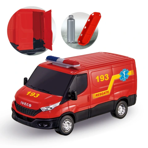 IVECO DAILY Carro de resgate 193 - bombeiros - Usual Brinquedos