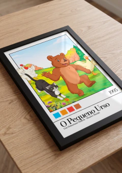 Quadro Decorativo - O Pequeno Urso - comprar online