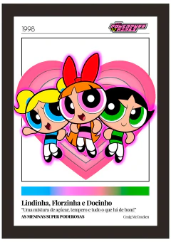 Quadro Decorativo - As Meninas Super Poderosas