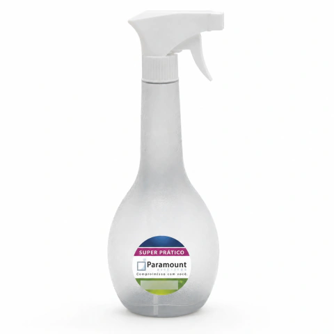 Pulverizador Borrifador Paramount 735ml Plástico Translúcido