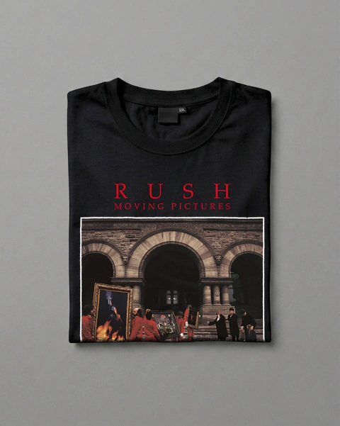 Remera Rush Moving Pictures