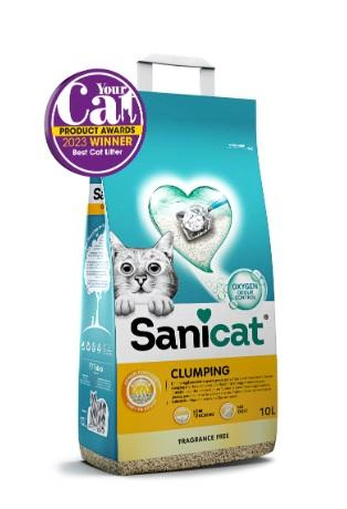 Piedras Aglutinantes SANICAT Clumping x 5 kg
