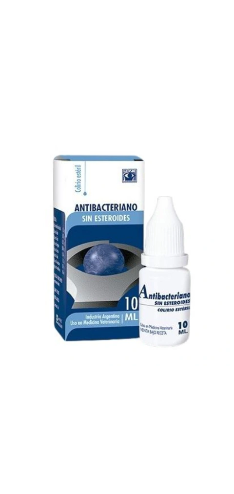 Antibacteriano sin Esteroides Love · Frasco x 10ml