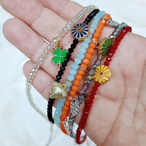 Collar Mini Cristales - LOVE ANNIRA