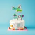Topper de Torta Feliz Cumple Personas