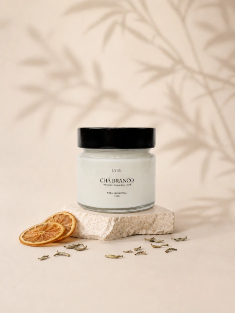 Vela Chá Branco ESSENTIALS - 120g
