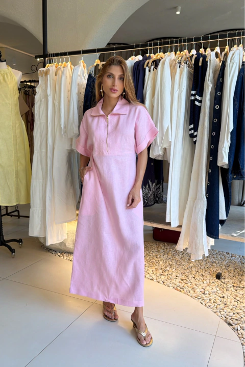 Vestido Andreia Linho Puro