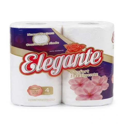 Papel higiénico Elegante confort inteligente