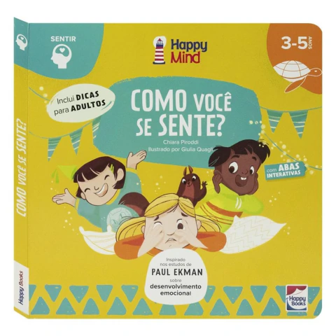 Meu Primeiro Livro: Como Você se Sente? | Livro Infantil sobre Emoções