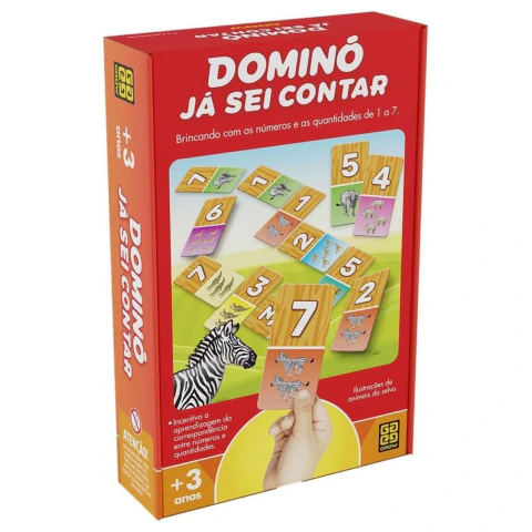Dominó Já Sei Contar | Jogo Educativo de Matemática Infantil