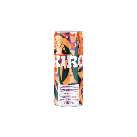 KIRO - MARACUJÁ & CÚRCUMA - LATA 310ML - 1UN