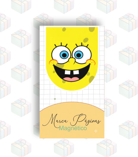 Marca-página Magnético Bob Esponja 229