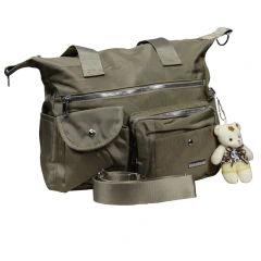 Bolsa Feminina Urso Caqui Cheer & Rose