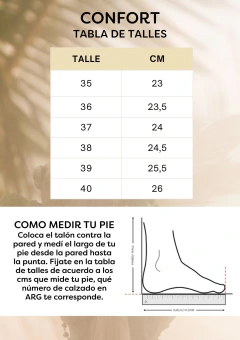Zapatilla Confort Beige - comprar online