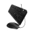 Combo Teclado Mouse Xtech Usb Multimedia (Xtk-301S) - DigitalMart