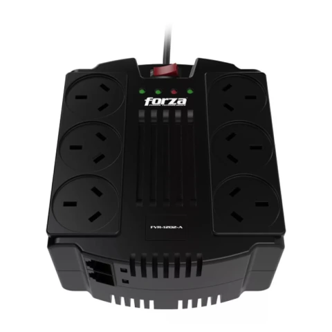 Estabilizador de Tension Forza Fvr-1202A 220V 1200VA/600W 6-Iram (Fvr-1202A)