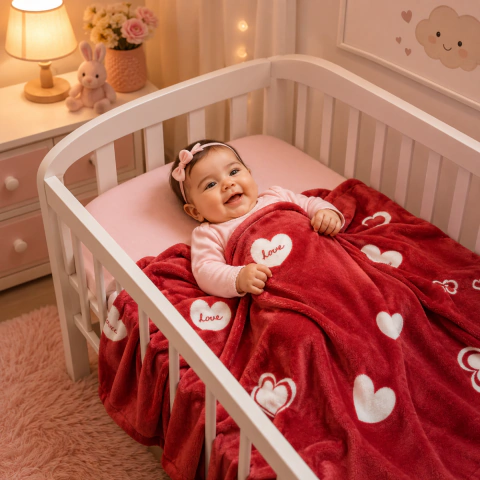 Cobertor Bebe Toque Macio Enxoval Menino Menina Microfibra - comprar online