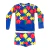 CONJUNTO INFANTIL PROTEÇÃO UV ESTAMPA ESPECTRO AUTISTA - comprar online