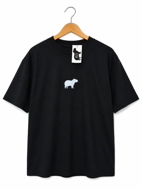Camiseta Kapi Oversize - Preta