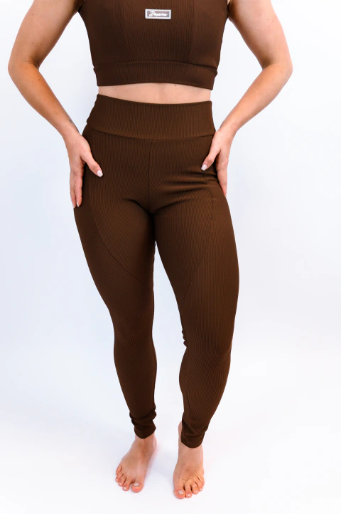 LEGGING DANI CAN. MARROM