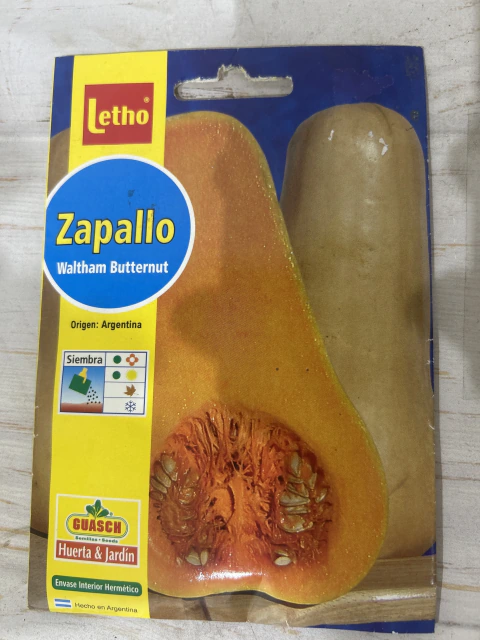 Semillas de Zapallo Waltham Butternut