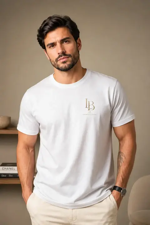 Camiseta Lisa 100% algodão