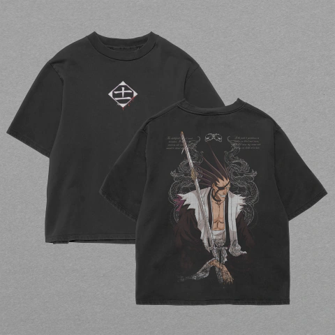 Camiseta Oversized - Kenpachi Zaraki – Nozarashi