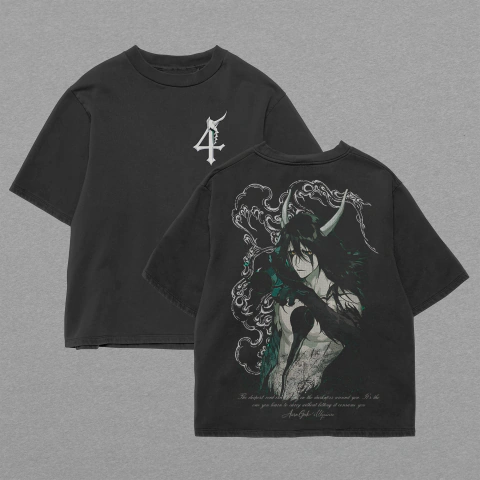 Camiseta Oversized - Ulquiorra