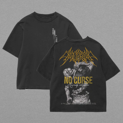Camiseta Oversized - Toji Fushiguro