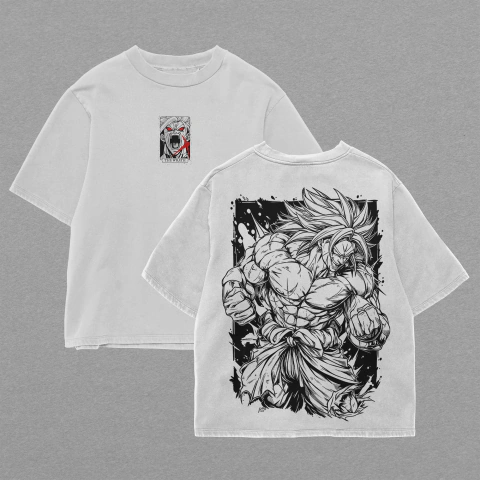 Camiseta Oversized - Broly