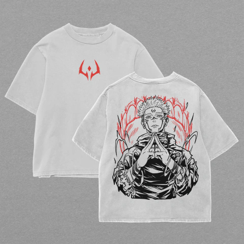 Camiseta Oversized - Ryomen Sukuna