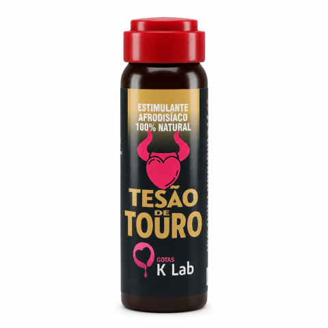 Tesão de Touro Energético Afrodisíaco 10ml K-Lab