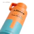 Frasco laranja e azul do spray corporal Armaf Odyssey Mandarin Sky edição limitada 200ml